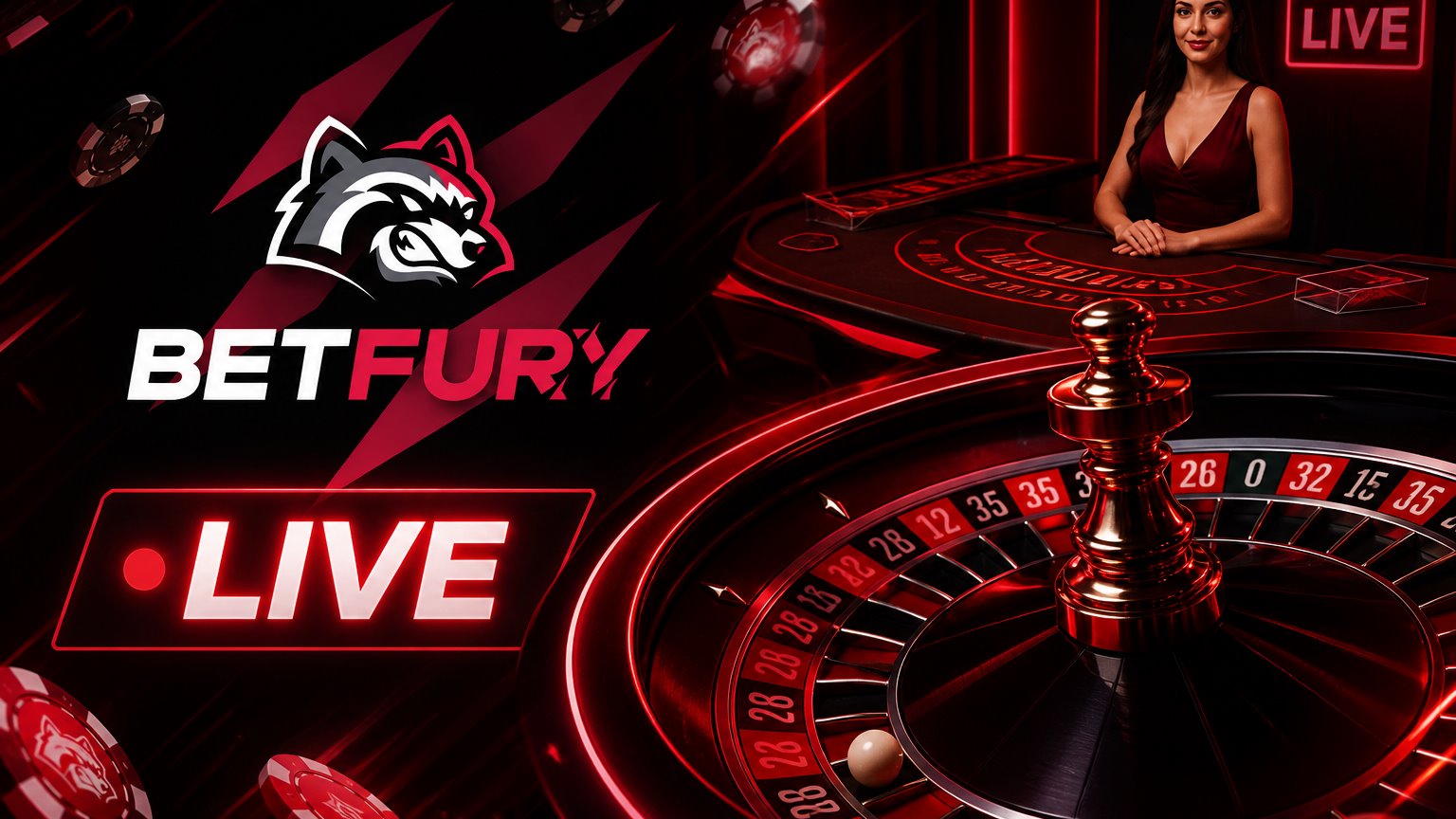 BetFury live promo